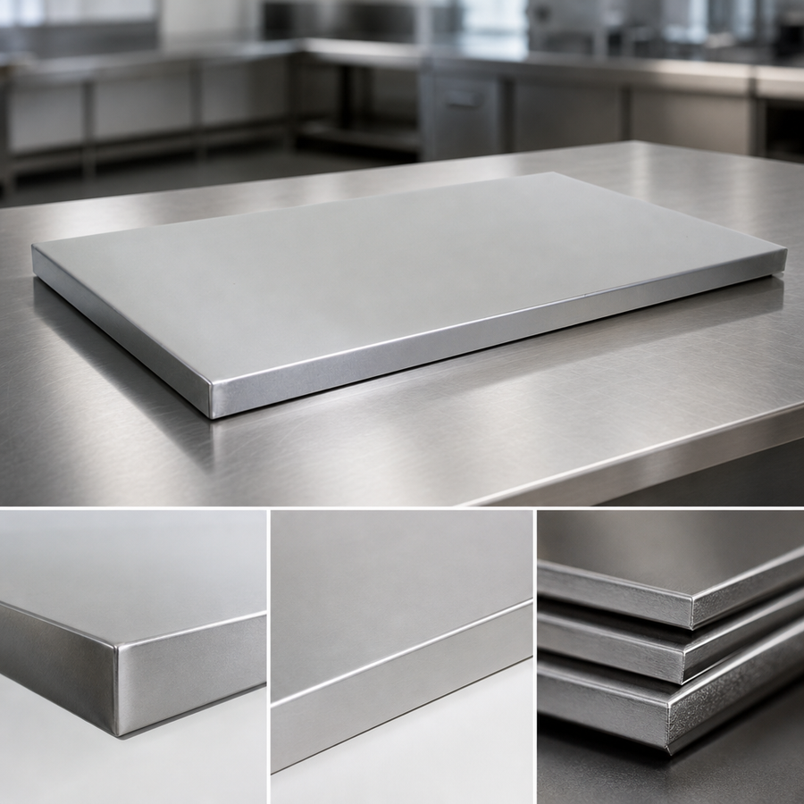 16-Gauge Stainless Steel Construction