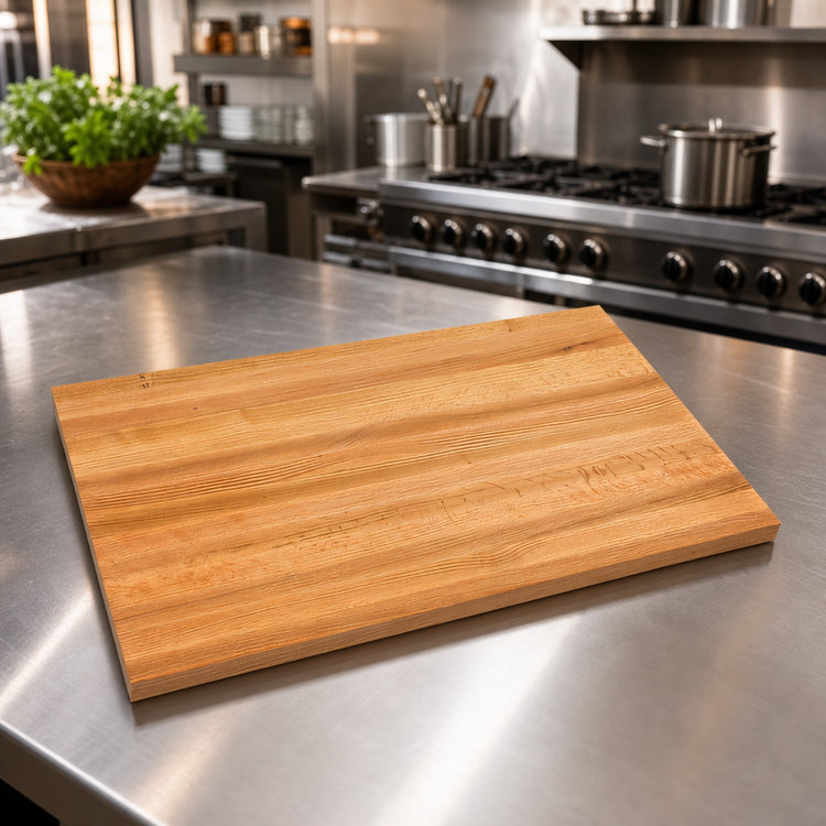 Product image #3 for John Boos Appalachian Red Oak Island Countertop, 144 x 48 x 1-3/4 Inch, Edge Grain, Varnique Finish