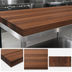 Thumbnail image #3 for Boos Block American Black Walnut Edge Grain Kitchen Countertop with Varnique Finish, 120 x 38 x 3 Inches