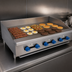 Thumbnail image #3 for Comstock-Castle FHP42-42 Countertop Gas Griddle with 42-Inch x 21-Inch Smooth Steel Plate, 108,000 BTU