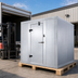 Thumbnail image #3 for AmeriKooler Outdoor Quick Ship Floorless Walk-In Cooler with Bohn Remote R-448A Refrigeration, 6' x 10'