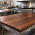 Thumbnail image #3 for Boos Block American Black Walnut Kitchen Countertop with Varnique Finish, 60 x 38 x 2-1/4 Inches