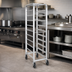 Thumbnail image #3 for Channel Lifetime Tough AXD522P Heavy-Duty All-Welded Aluminum End-Load Platter Rack, 6-Platter Capacity