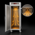 Thumbnail image #3 for Metro C5 6 Series Full-Height 1-Section Insulated Mobile Heated Holding Cabinet with Solid Doors and Universal Slides, 120V
