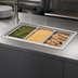 Thumbnail image #3 for Vollrath Short Sided 3-Pan Drop-In Hot Well for Full-Size Pans, Infinite Controls, Standard Drain, 120V