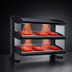 Thumbnail image #3 for Hatco Spot On Countertop Horizontal Dual-Shelf Heated Zone Merchandiser Warmer