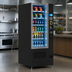 Thumbnail image #3 for KoolMore 36-Slot Refrigerated Snack Vending Machine with Card Reader, Coin Acceptor and Bill Acceptor, Black