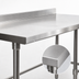 Thumbnail image #3 for 60-Inch x 24-Inch 16-Gauge Stainless Steel Work Table with 5-Inch Riser and Open Base