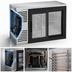 Thumbnail image #3 for True Premier Bar 48-Inch Two-Section Sliding Glass Door Back Bar Cooler
