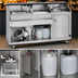 Thumbnail image #2 for 72-Inch Portable Pre-Mix/Post-Mix Bar with Hand Sink and Ice Bin