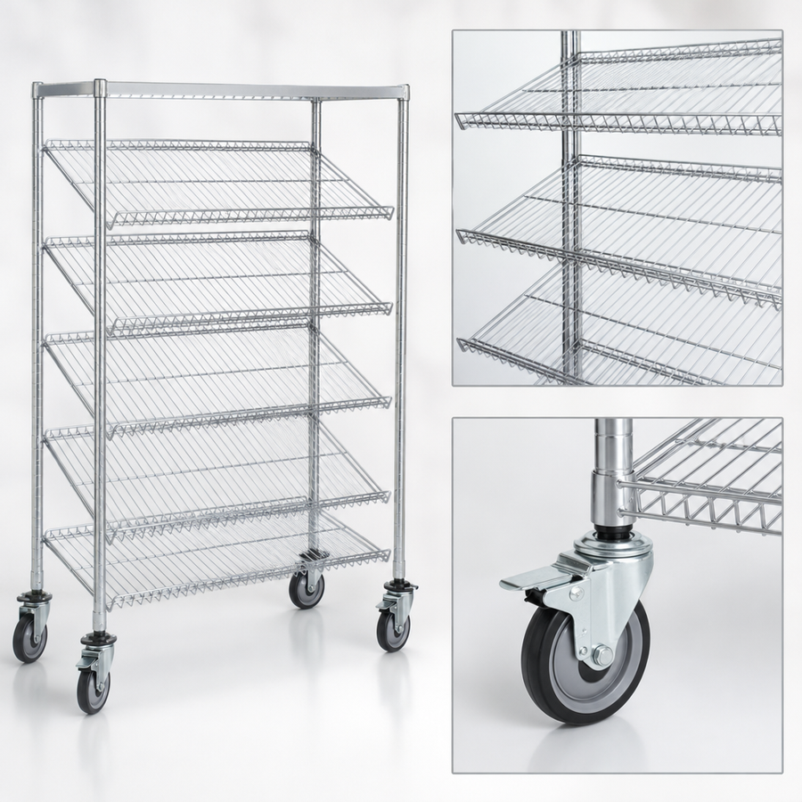 Five Slanted Shelves