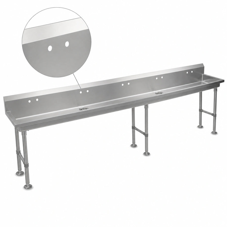 Five Faucet Stations