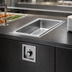 Thumbnail image #3 for Wells Top-Mount Built-In Electric Hot Food Well, Single 4/3-Size Pan, Wet/Dry Operation