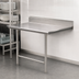 Thumbnail image #3 for Eagle Group Straight Clean Dishtable, 30 x 30 Inches, Right-to-Left Operation, 16/430 Stainless Steel Top