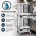 Thumbnail image #3 for AccuTemp Steam'N'Hold S62083D150 DBL Two-Compartment Boilerless Electric Convection Steamer