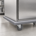 Thumbnail image #3 for Cres Cor Gray Non-Marking Perimeter Bumper for Cabinet Base