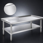 Thumbnail image #3 for Eagle Group T3024GS Stainless Steel Griddle/Equipment Stand, 24-3/8"W x 30-3/8"D, 16-Gauge Top, Adjustable Undershelf