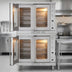 Thumbnail image #2 for Duke 613Q-G2XX Double-Deck Full-Size Gas Convection Oven with 8