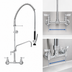 Thumbnail image #3 for Fisher 48930 8-Inch OC Splash-Mounted Pre-Rinse Add-On Faucet with 16-Inch Spring Gooseneck Spout