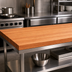 Thumbnail image #3 for Boos Block Ultra Premium American Cherry Edge Grain Kitchen Countertop, 108 x 38 x 3 Inch, Oil Finish