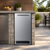 Thumbnail image #4 for Summit Commercial 15-Inch Outdoor Crescent Cube Ice Maker with Insulated Storage Bin, 25 lb/Day