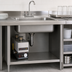 Thumbnail image #3 for Hatco Electric Undersink Sanitizing Sink Heater for 19-21 Inch Square Sink Areas, 6 kW