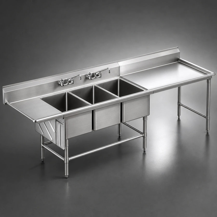 Heavy-Duty Stainless Steel Construction