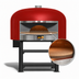 Thumbnail image #3 for Marra Forni NP70G Neapolitan Gas-Fired Round Brick Deck Pizza Oven on Stand