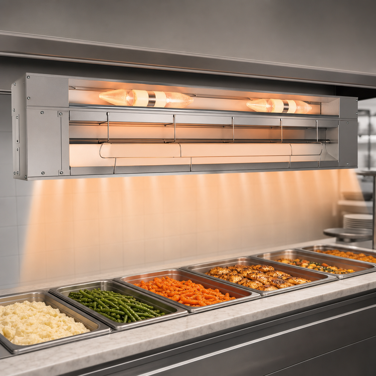 Product image #3 for Hatco Glo-Ray® 66-Inch Lighted Infrared Strip Heater