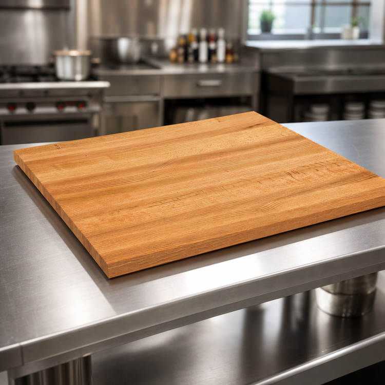 Product image #3 for John Boos Appalachian Red Oak Island Countertop, 60 x 48 x 1-3/4 Inch, Penetrating Oil Finish