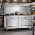 Thumbnail image #3 for Southbend Ultimate 72-Inch Gas Restaurant Range with 3 Sauté Burners, 2 Pyromax Burners, 36-Inch Charbroiler, and 2 Standard Ovens