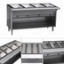 Thumbnail image #3 for Eagle Spec-Master 4-Well Electric Hot Food Table, Open Base, 63-1/2 Inch, 240V