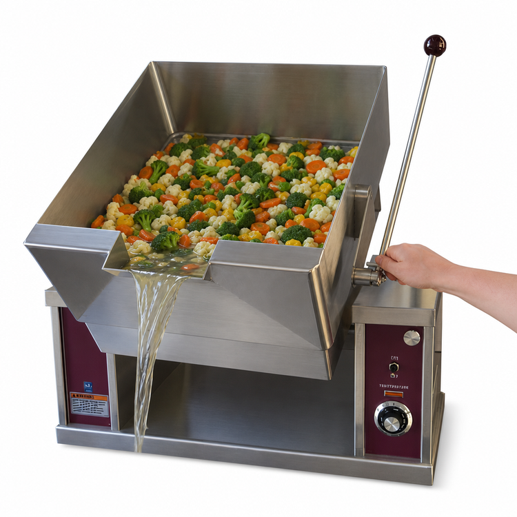 Product image #3 for Southbend 12-Gallon Electric Countertop Tilting Skillet, Manual Tilt