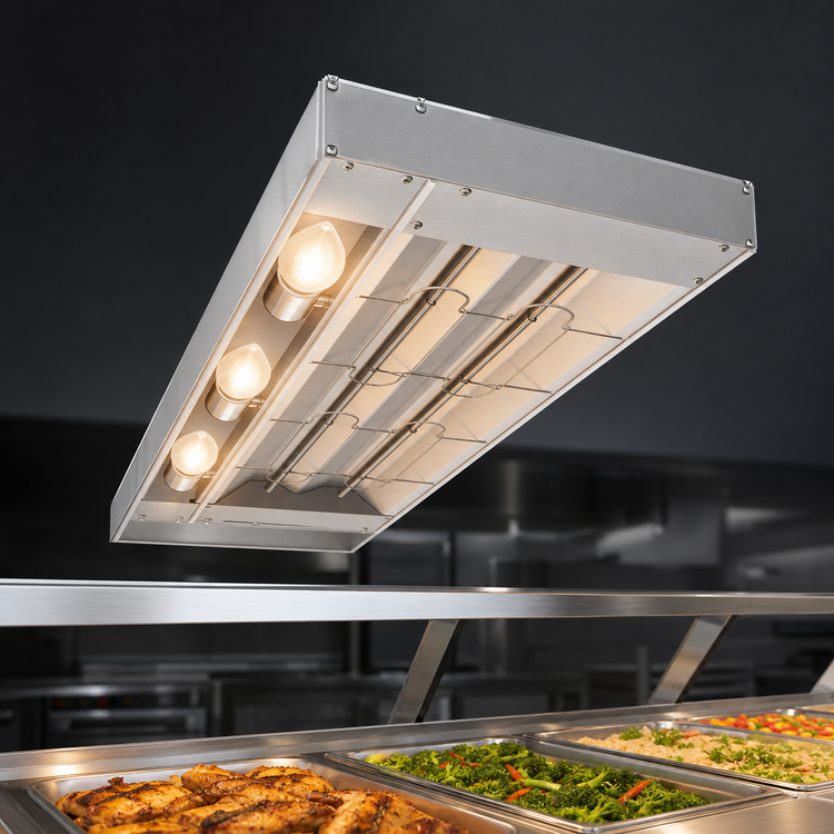 Product image #3 for Hatco Glo-Ray® 84-Inch Lighted Infrared Strip Heater
