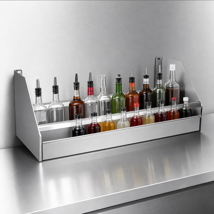 Product image #3 for 51-Inch x 10-Inch Double Stainless Steel Speed Rail