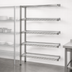 Thumbnail image #3 for Eagle Group 5-Tier Add-On Wire Shelving Unit with QuadTruss, 48 x 18 x 86 Inches, Stainless Steel Finish