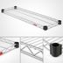 Thumbnail image #3 for Eagle Group QuadTruss Quad-Adjust 60-Inch x 18-Inch Chrome-Plated Wire Shelf