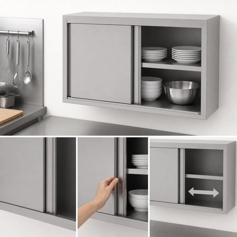Sliding Doors with Integral Handles