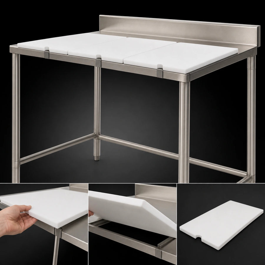 Three Removable Polymer Boards
