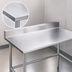 Thumbnail image #3 for Advance Tabco 48 in. x 36 in. 14-Gauge 304 Stainless Steel Backsplash Work Table