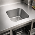 Thumbnail image #3 for Vollrath Weld-In / Undermount Single Compartment Sink, 19 x 16 x 14 Inches, 18-Gauge Stainless Steel