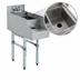 Thumbnail image #3 for Advance Tabco Special Value Series Underbar Blender Station with Dump Sink, 18-Inch Wide, Deck-Mount Faucet, 120V GFI Receptacle