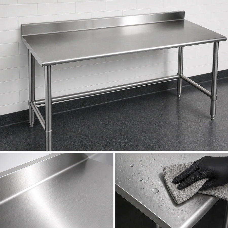 14-Gauge 300-Series Stainless Steel Top
