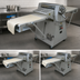 Thumbnail image #4 for BakeMax Floor Model Reversible Dough Sheeter with 25 x 95 Inch Conveyor