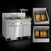 Thumbnail image #3 for Imperial Electric Floor Model 2-Tank Fryer with Built-In Filter System and Dump Station, 75 lb. Capacity Each