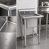 Thumbnail image #3 for Eagle Group 314 Series 1-Compartment Floor Model Sink with 24