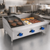 Thumbnail image #3 for Comstock-Castle 36-Inch Countertop Gas Char-Broiler/Griddle Combination with 24-Inch Griddle and 12-Inch Radiant Broiler