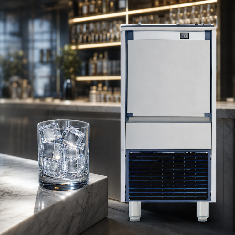 Product image #3 for DELTA NG 120 Self-Contained Gourmet Cube Ice Machine with 44-lb Storage Bin