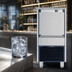 Thumbnail image #3 for DELTA NG 120 Self-Contained Gourmet Cube Ice Machine with 44-lb Storage Bin