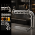Thumbnail image #4 for Pipe Cantilever Countertop Air-Cooled Draft Dispensing Tower with 4 Faucets